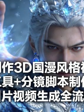 AI制作3D国漫风格视频，工具+分镜脚本制作+图片视频生成全流程
