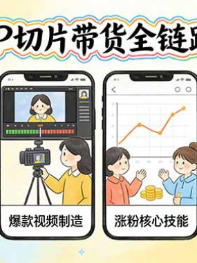 IP切片带货全链路(更新)