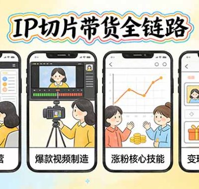 IP切片带货全链路(更新)