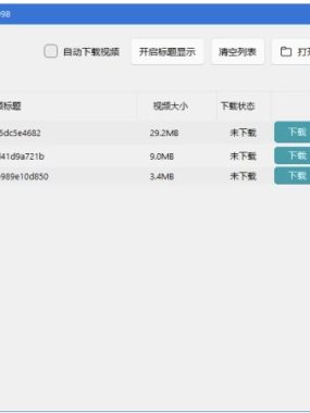 微信视频号下载工具 v251203 中文绿色版,支持直播回放、直播流