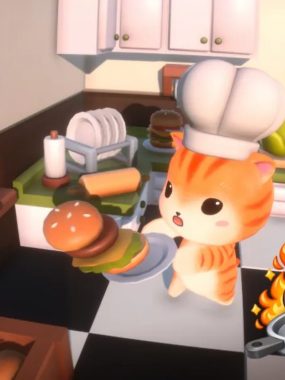 【美版】猫咪闹厨房 .Cooking Cat-Astrophe 中文