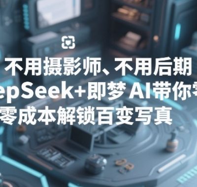 不用摄影师、不用后期，DeepSeek+即梦AI带你零成本解锁百变写真！