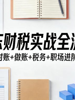 京东财税实战全流程（对账+做账+税务+职场进阶）
