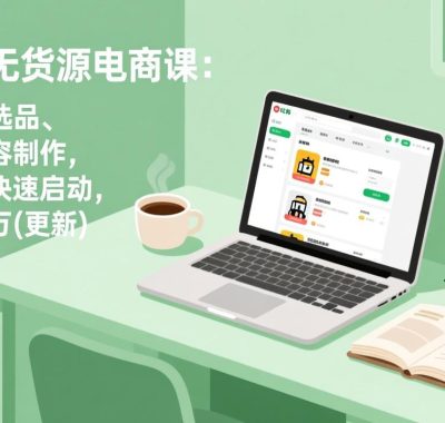 小红书无货源电商课(3月更新)