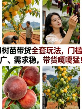 视频号AI树苗带货全套玩法，门槛低、人群广、需求稳，带货嘎嘎猛！