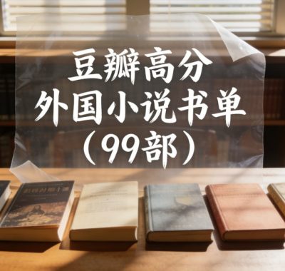 豆瓣高分外国小说书单99部大合集电子书
