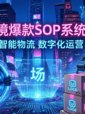 跨境爆款SOP系统课，“内容飞轮+精准投放+AI自动化”为核心，拆解“人×货×场”黄金公式