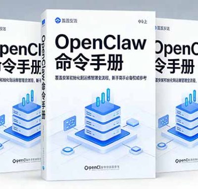 OpenClaw命令手册：覆盖安装初始化到运维管理全流程，新手高手必备权威参考